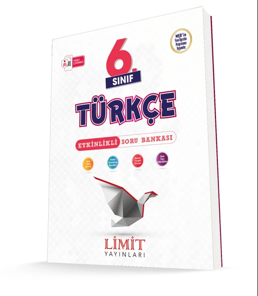 Limit 2026 6. Sınıf Türkçe Etkinlikli Soru Bankası Güncel Müfredat ürün görseli 1