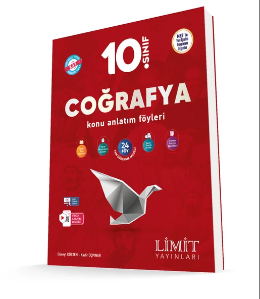 Limit 2026 10. Sınıf Coğrafya Konu Anlatım Föyleri Güncel Müfredat ürün görseli 1