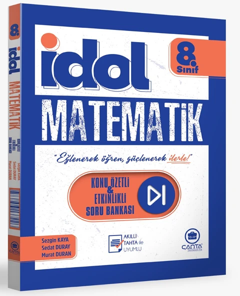 Çanta 2025 8. Sınıf Lgs İdol Matematik Konu Özetli Etkinlikli Soru Bankası ürün görseli 1