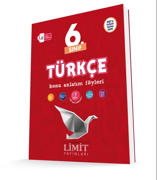 Limit 2026 6. Sınıf Türkçe Konu Anlatım Föyleri Güncel Müfredat ürün görseli 1