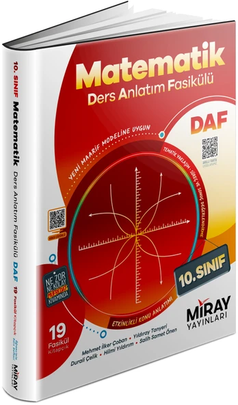 Miray 2026 10. Sınıf Matematik Ders Anlatım Fasikülleri Güncel ürün görseli 1