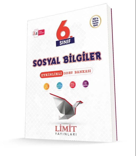 Limit 2026 6. Sınıf Sosyal Bilgiler Etkinlikli Soru Bankası Güncel Müfredat ürün görseli 1