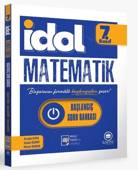 Çanta 2025 7. Sınıf İdol Matematik Başlangıç Soru Bankası ürün görseli 1