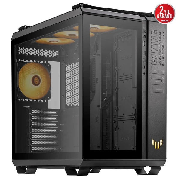 ASUS  GT502 PLUS TUF GAMING CASE TG BLACK - Resim 3