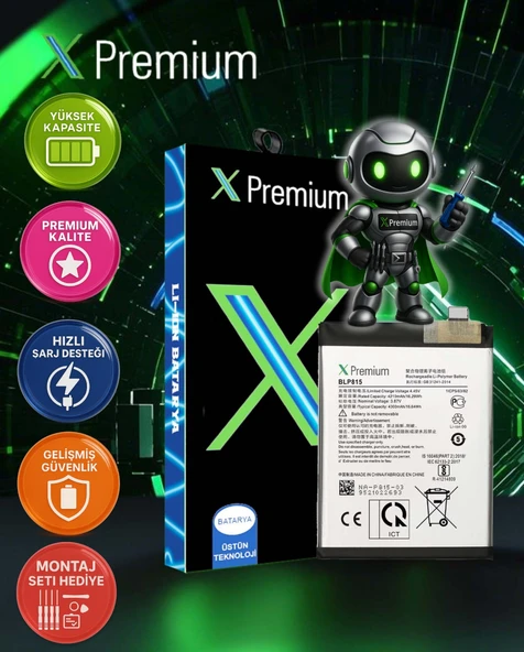 Omix X300 Batarya Xpremium – 4300 mAh Süper Yüksek Kapasiteli Güçlendirilmiş Pil ürün görseli 1
