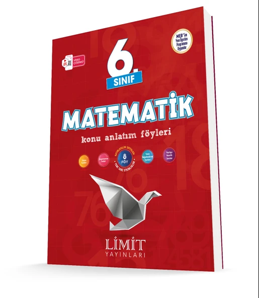 Limit 2026 6. Sınıf Matematik Konu Anlatım Föyleri Güncel Müfredat ürün görseli 1