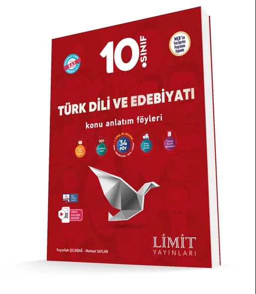 Limit 2026 10. Sınıf Türk Dili Ve Edebiyatı Konu Anlatım Föyleri Güncel Müfredat ürün görseli 1