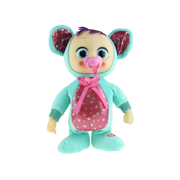 Oyuncak Bebek Sevimli Koca Göz Tavşan Bebek Sesli Hareketli 30 Cm ürün görseli 1
