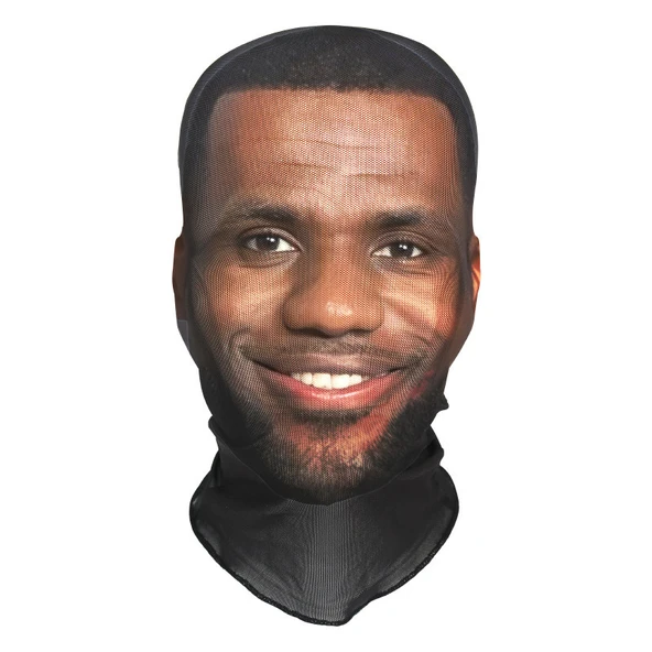 Lebron James 3 Boyutlu Nefes Alabilen Ünlü Maskesi ürün görseli 1