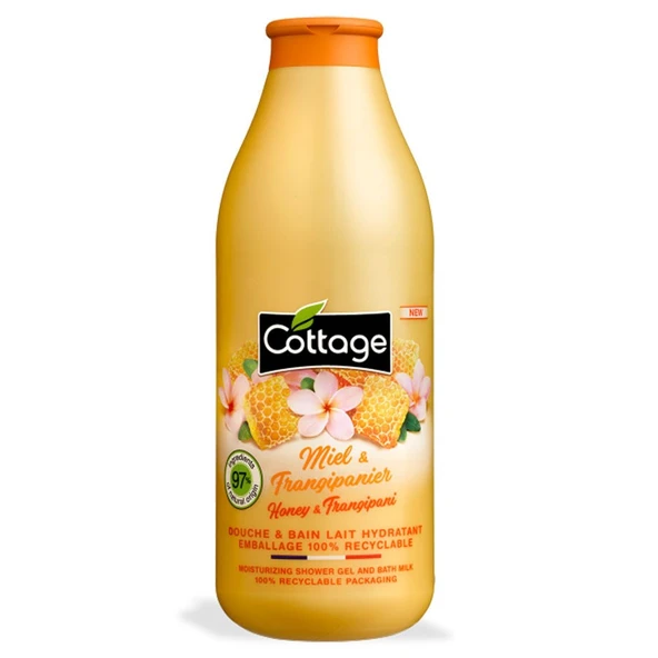 Cottage Bal & Frangipani Aromalı Duş Jeli 750ML ürün görseli 1