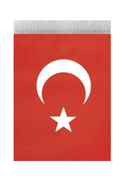 Buket Orta Ipli Türk Bayrağı 50li ürün görseli 1