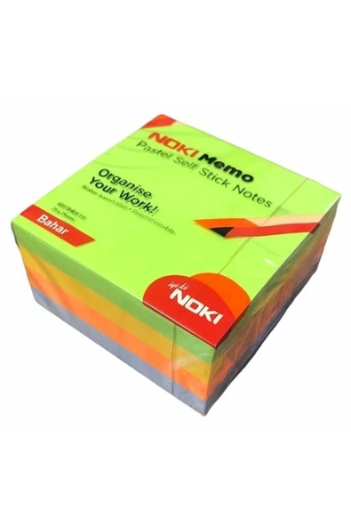 Noki MEMO 75*75 PASTEL BAHAR KÜP BLOK 400 SF ürün görseli 1