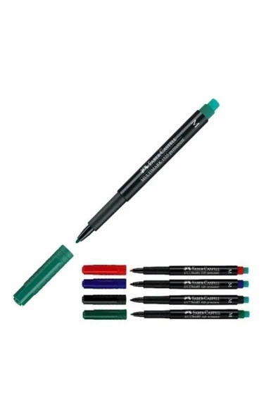 Faber Castell Asetat M Siyah ürün görseli 1