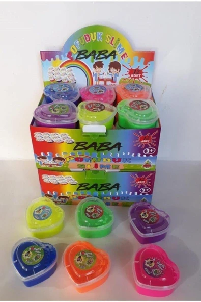 Baba Evi 3 Adet Pofuduk Slime Seti: Kalpli Tasarımıyla Çocukların Favorisi ürün görseli 1