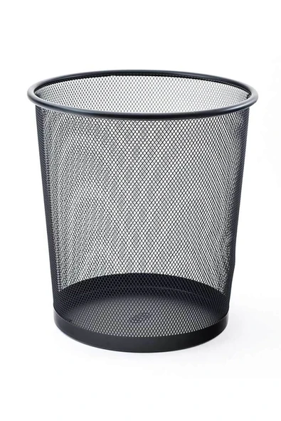 Mas Çöp Kovası (metal) Tam Delikli 10 Litre ( Siyah ) ürün görseli 1