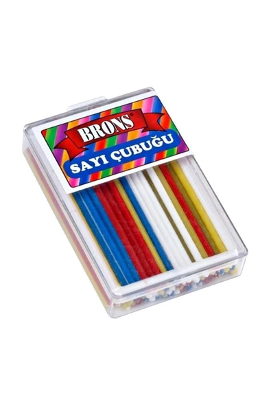 Brons Sayı Çubuğu Plastik Kutulu ürün görseli 1