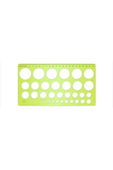 HATAS /02271 DAİRE ŞABLONU 1-35 MM - Resim 2