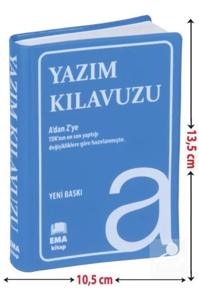 Ema Kitap Yazım Kılavuzu (Plastik Kapak, 1. Hamur) & A'dan Z'ye TDK Uyumlu ürün görseli 1