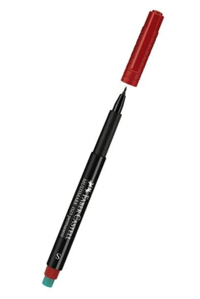 Faber Castell Multimark 1523 Permanent Asetat Kalemi 0.4 Mm (S) Kırmızı F50101523 ürün görseli 1