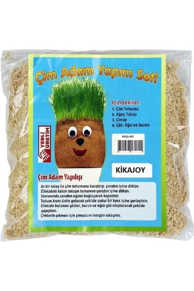 Kikajoy Çim Adam Yapım Seti ürün görseli 1