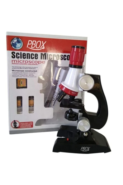 Science Time Science Kits For Kids Microscope Beginner Microscope Kit Led 100x, 400x, And 1200x - Resim 4