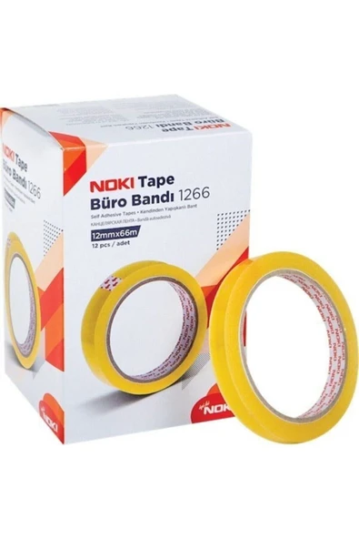 Noki 12mmx66mt. Bant 12li Paket ürün görseli 1
