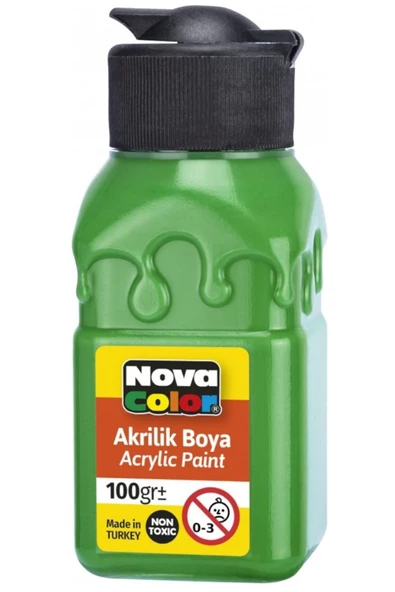 Nova Color Akrilik Boya 100 gr Tüm Çeşitler ürün görseli 1
