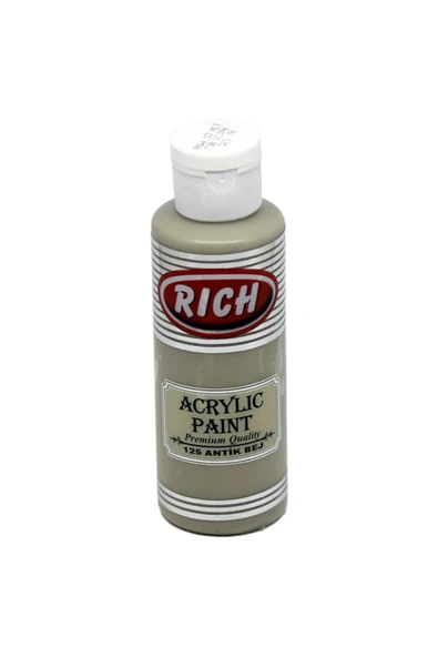 Rich Akrilik Boya 125 Antik Bej 120 Cc ürün görseli 1