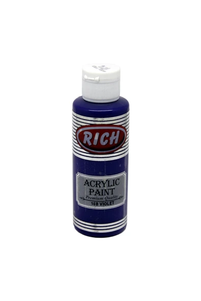 Rich Akrilik Boya 120 Cc Violet 168 ürün görseli 1