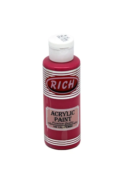 Rich Akrilik Boya 120 Cc Yalı Pembe 140 ürün görseli 1