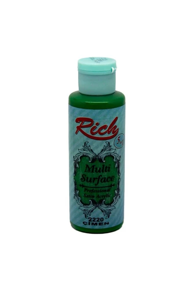 Rich Multi Surface 120 Cc Çimen 2220 Akrilik Boya ürün görseli 1