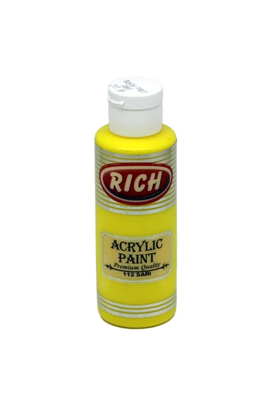 Rich Akrilik Boya 120 Cc Sarı 112 ürün görseli 1