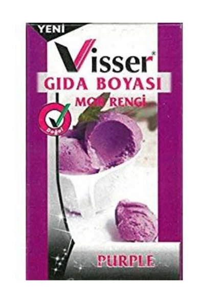 Agr Tohum Visser Toz Gıda Boyası Mor G.b ürün görseli 1
