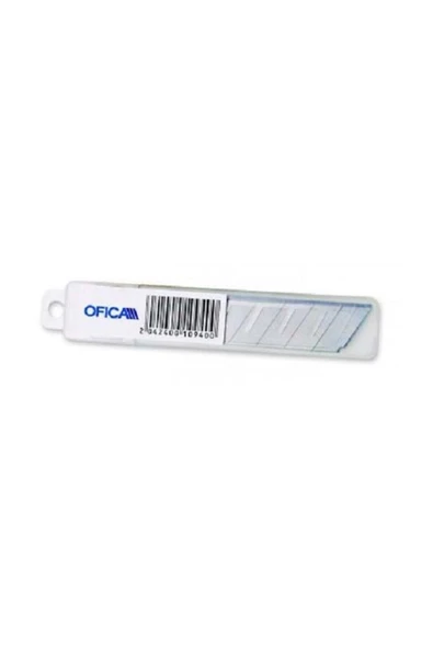 Ofica Geniş Maket Bıçağı Ucu Yedeği 18 mm 7 Kırım 10 Adet ürün görseli 1