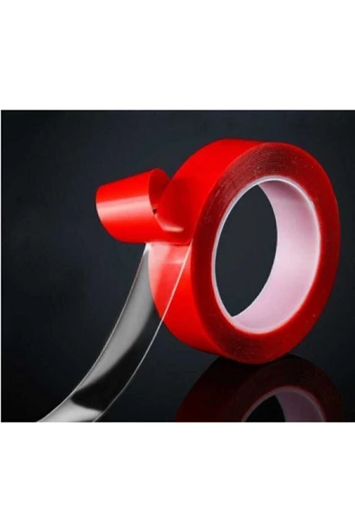 Meg Çift Taraflı Silikon Bant 18 Mm 2 Mt Şeffaf 18mm*2 S.b ürün görseli 1