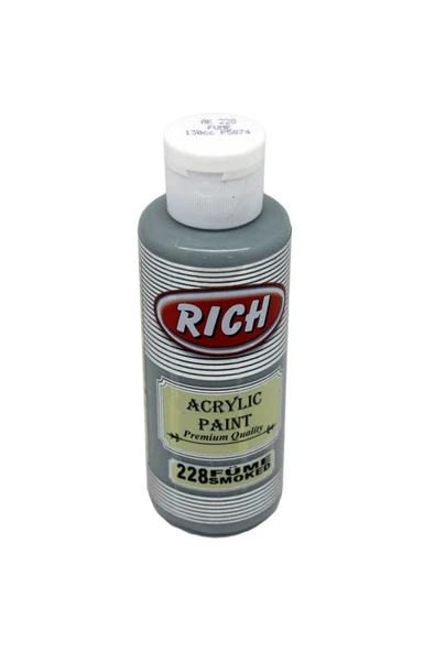 Rich Akrilik Boya 120 Cc Füme 228 ürün görseli 1