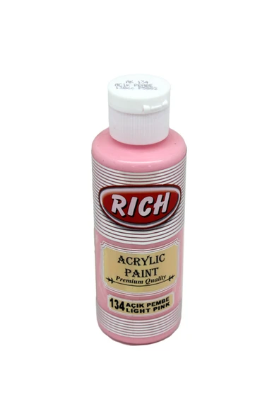 Rich Master Akrilik Boya Açık Pembe 120ml ürün görseli 1