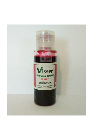 Visser Sıvı Gıda Boyası Pembe 30 ml G.b ürün görseli 1