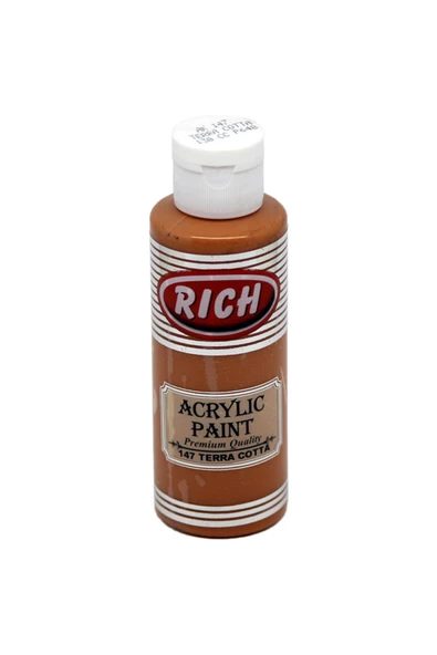 Rich Akrilik Boya 120 Cc Terra Cotta 147 ürün görseli 1