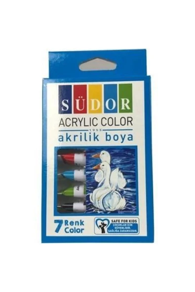 Südor 7x9 Ml Akrilik Tüp Boya Seti - Sd191 ürün görseli 1