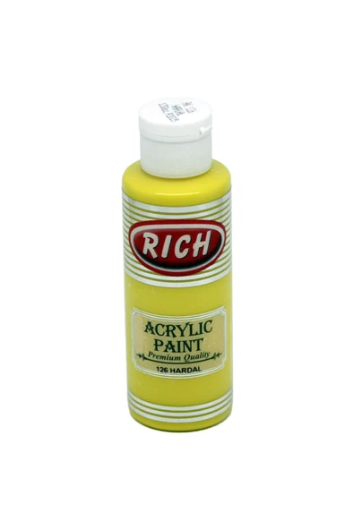 Rich Akrilik Boya 120 Cc Hardal 126 ürün görseli 1