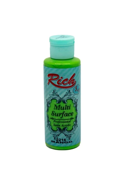 Rich Multi Surface 120 Cc Mango 2216 Akrilik Boya ürün görseli 1