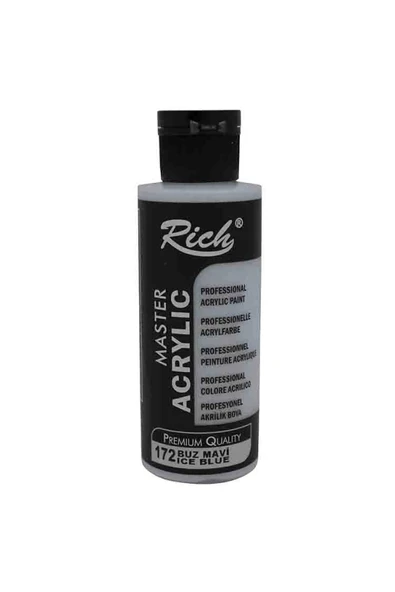 Rich Akr-120-172 Akrilik Boya 120 Cc Buz Mavisi ürün görseli 1