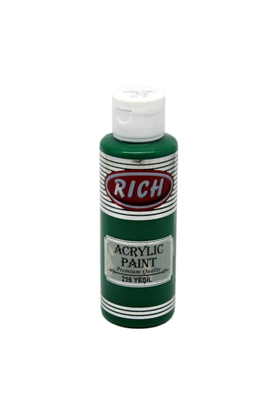 Rich Akrilik Boya 120 Cc Yeşil 215 ürün görseli 1