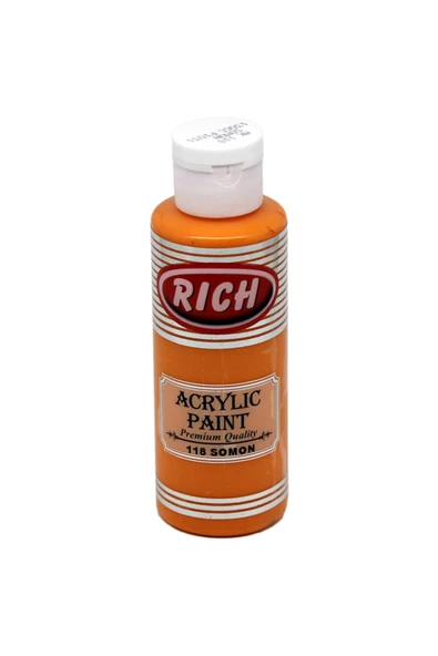 Rich Akrilik Boya 118 Somon 120 Cc ürün görseli 1