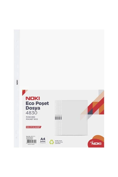 Noki Poşet Dosya Eco 300'lü Paket ürün görseli 1