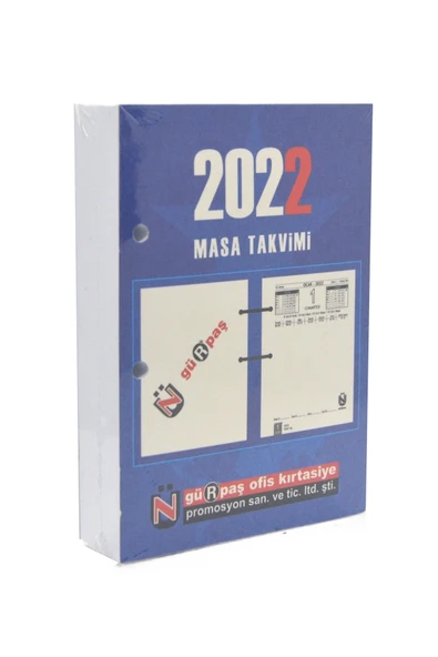 Gürpaş 2022 Masa Takvimi Blok Takvim ürün görseli 1
