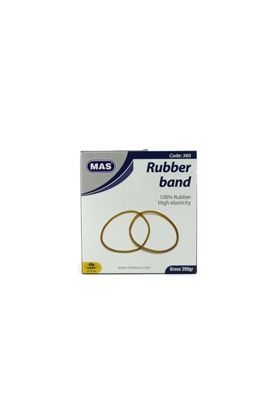 Mas 360 Kauçuk Lastik 200 Gr.Kutu - Resim 3