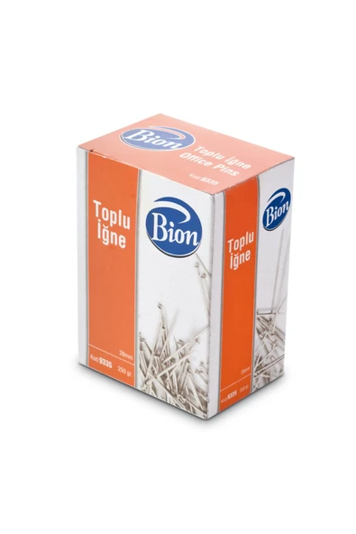 Mas Bion Galvaniz Toplu Iğne 250 gram 28 Mm (1 Paket) ürün görseli 1