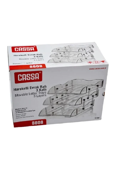 Cassa EVRAK RAFI 3 LÜ ürün görseli 1